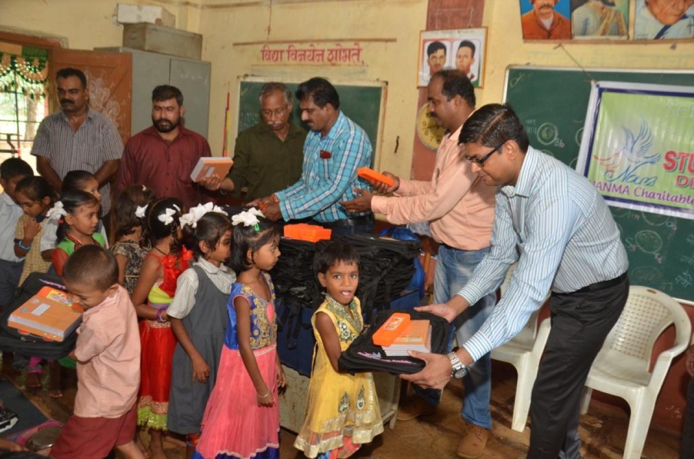 Supporting 8 Zilla Parishad Schools in Vehloli photo 4