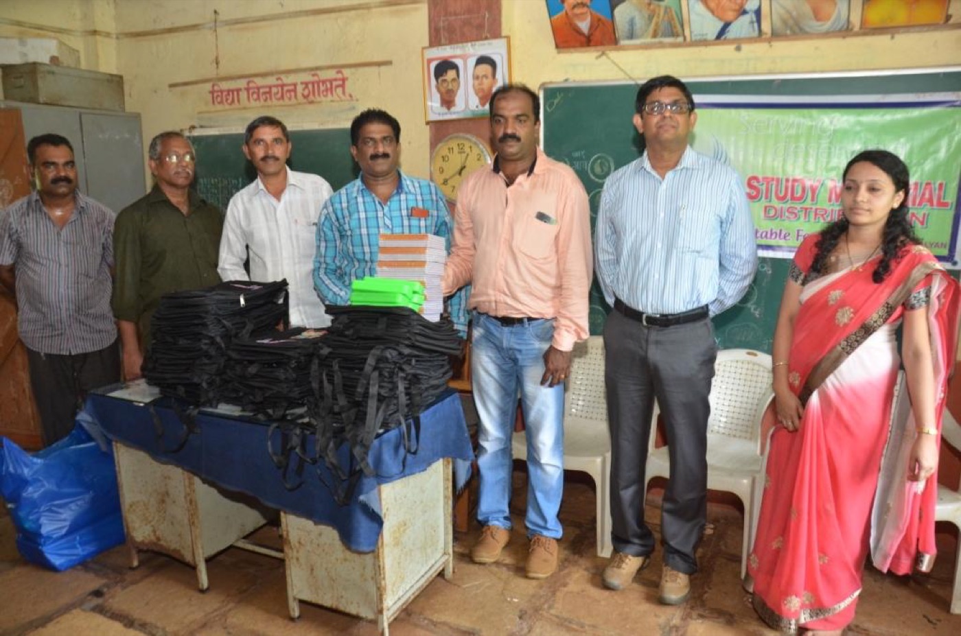 Supporting 8 Zilla Parishad Schools in Vehloli photo 5